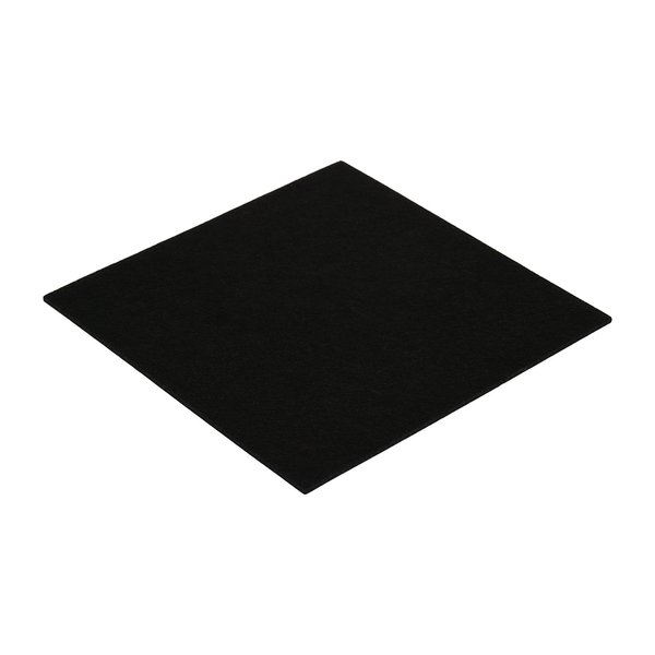 Накладка для мебели защитная Vortex фетр 200х200мм черная