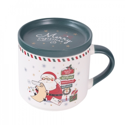 Кружка Santa wish 400мл фарфор