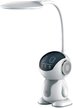 Светильник настольный Camelion KD-858 C01 LED 8 Вт, 230В, 500Лм, сенс.рег.ярк и цвет.темп, белый+серый