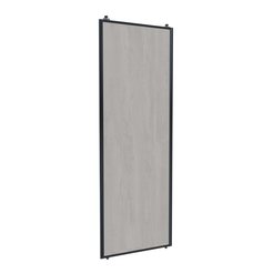 Дверь-купе 2255х704мм Бетон каменный/черный муар (высота проема 2300)