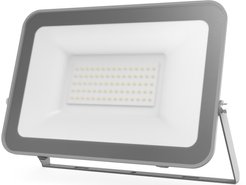 Прожектор светодиодный Gauss Qplus LED 1/10 50Вт 6500K 5250Лм IP65 графитовый