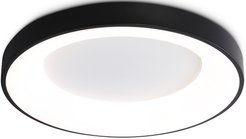 Светильник потолочный светодиодный FZ1403 BK черный IP20 48W 3000K-6500K D500х50 (ПДУ ИК)