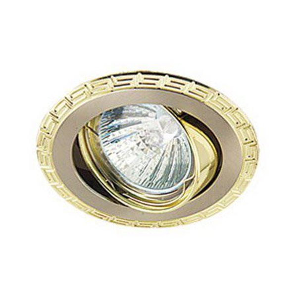 Светильник Акцент Versace 16159GA мат.никель/золото