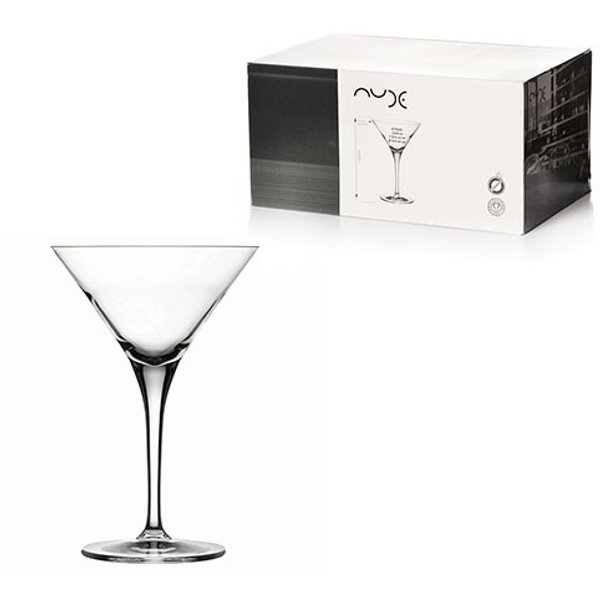 Набор бокалов для мартини Pasabahce Nude Logo Reserva 235мл 6шт стекло