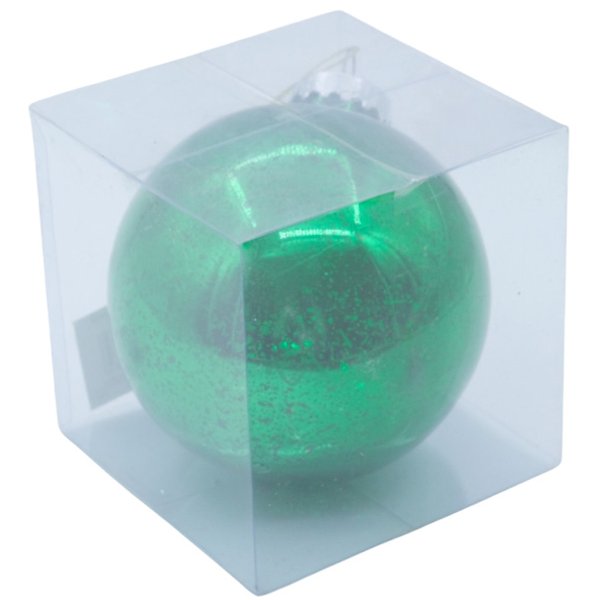 Шар с каплями 12см 1шт зеленый SYQD-011971