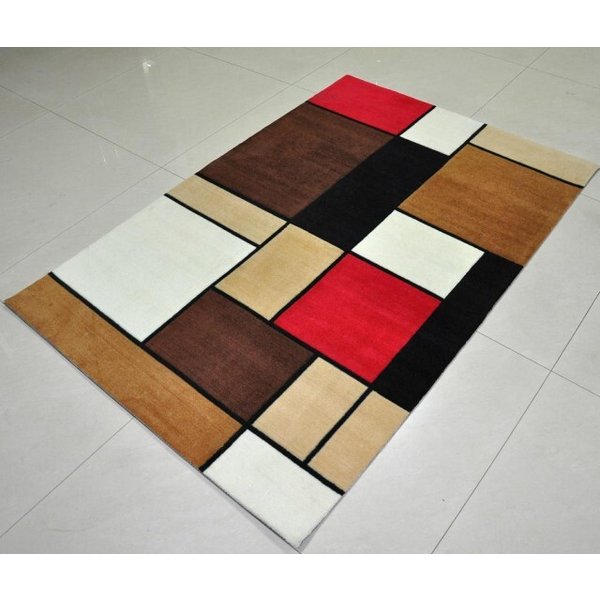 Ковер модерн AMIGO Brown cubes 1,2х1,8м