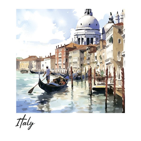 Картина на холсте Italy арт.8245016 40х50