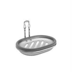 Мыльница для ванной настенная FORA FRESH хром