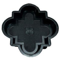 Форма для брусчатки Клевер малый 217х217х45мм