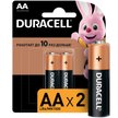 Батарейка алкалиновая Duracell АА/LR6 2шт
