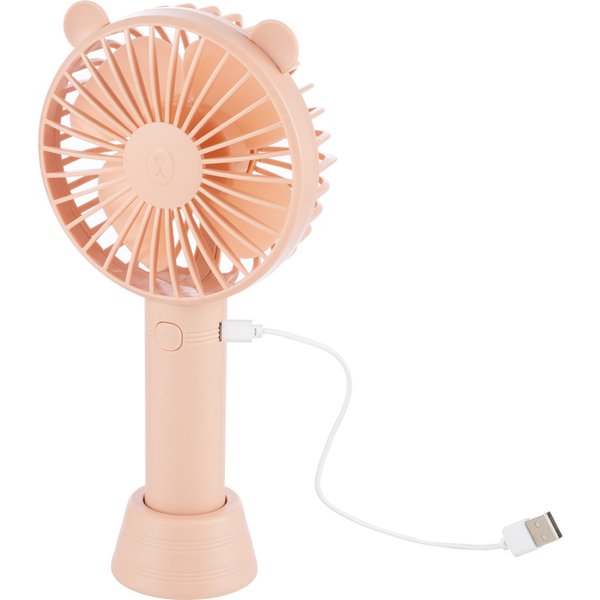 Вентилятор настольный Energy EN-0610 4Вт розовый (USB, аккумулятор)