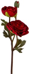 Цветок искусственный Lefard Ранункулюс красный 52см
