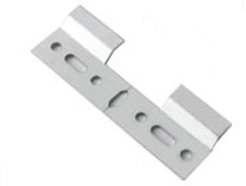 Планка крепежная 100х38х1,2мм с ограничителем