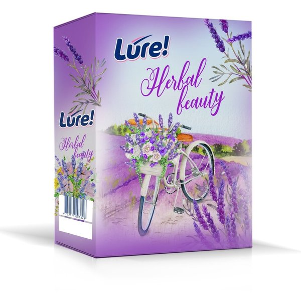 Набор подарочный Lure Herbal Beauty Гель д/душа 260мл+Крем д/рук 75мл Bio
