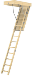 Лестница чердачная деревянная ЧЛ-15 (120х60, h-2,8м)