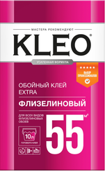 Клей для флизелиновых обоев KLEO EXTRA 55м.кв.380гр.