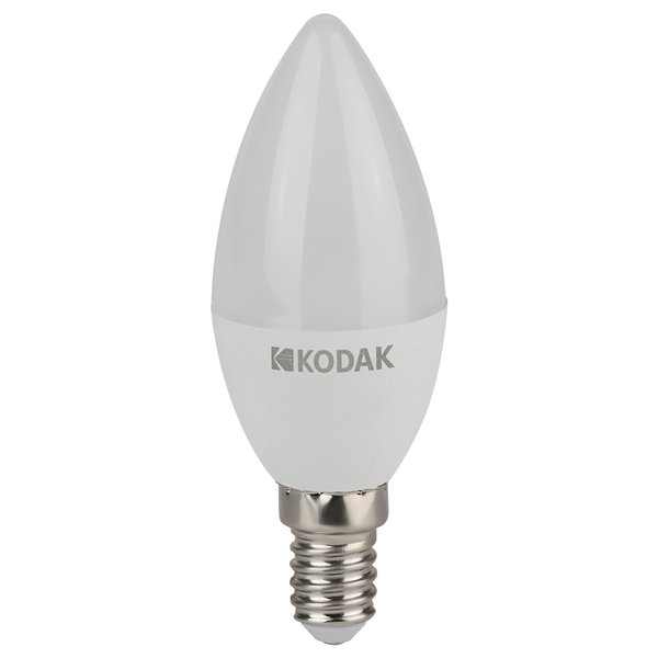 Лампа светодиодная Kodak B35-7W-840-E14 7Вт Е14 свеча 4000К свет нейтральный белый