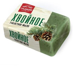 Мыло туалетное Чистые традиции 160г хвойное