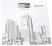Весы напольные электронные Galaxy GL 4803 до 180кг стекло, белый