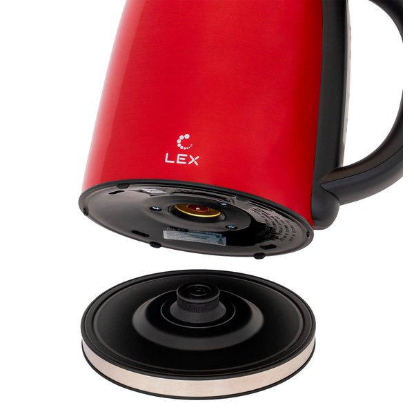 Чайник электрический LEX LX 30021-2 2200Вт 1,7л нерж.сталь красный