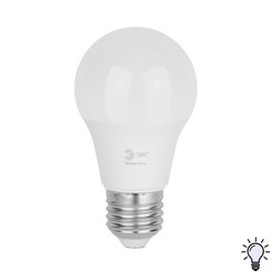 Лампочка светодиодная ЭРА GREEN LINE LED A60-12W-840-E27 GL E27 12 Вт груша яркий белый свет