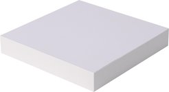 Полка со скрытым креплением Qually 23x23,5x3,8см МДФ белый