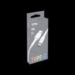 Кабель USB TFN TypeC 1м white