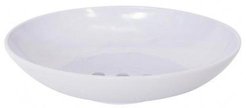 Мыльница Trento пластик белый SWP-0680WH-D