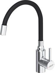 Смеситель для кухни DORFF Logic D3007622 с гибким изливом, черный