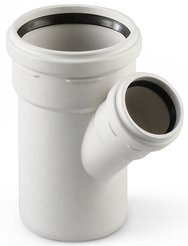 Тройник канализационный Pro Aqua Stilte Plus 110x58/45°