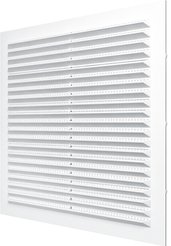 Решетка вентиляционная вытяжная АБС 234х234,белая