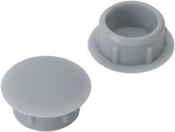 Заглушки №9972 под отверстие d12мм светло-серые 30шт