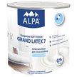 Краска латексная для стен и потолков ALPA Grand Latex 7 полуматовая белая (0,9л)