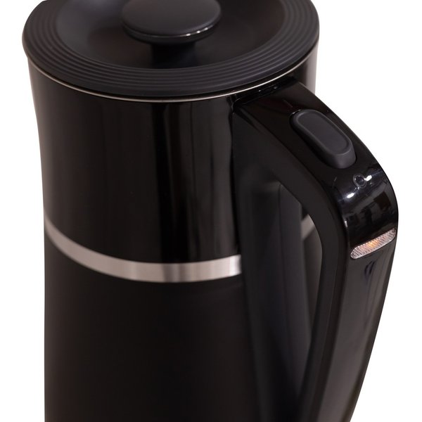 Чайник электрический Oasis K-4SPB 2200Вт 1,7л нерж.сталь, черный