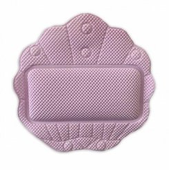 Подушка в ванную 33х33см Лотос (с присосками)