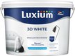 Краска для стен и потолков Luxium 3D White BW матовая белая (9л)
