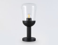Светильник уличный тротуарный ландшафтный Ambrella light ST2085 BK/CL IP54 E27 черный/прозрачный