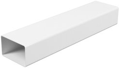 Воздуховод прямоугольный ПВХ 55х110,L=0,5м