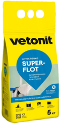 Шпаклевка гипсовая высокопрочная для заделки стыков Ветонит Гипрок Суперфлот 5кг