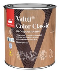 Лазурь фасадная для дерева VALTTI COLOR CLASSIC EC (0,9л)