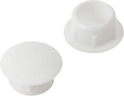 Заглушки №3040 под отверстие d10мм белые 30шт