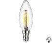 Лампа светодиодная REV FILAMENT 5Вт Е14 свеча витая 4000К свет нейтральный белый