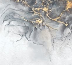 Фотообои Мрамор на стене 300х270см виниловые на флизелиновой основе