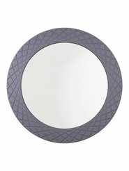 Зеркало настенное в раме Zarina D80 серый
