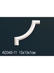 Элемент угловой Perfect AD340-11 13х13х10мм полиуретан (упаковка 2шт)