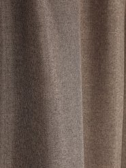 Ткань портьерная Лен блэкаут HT RUSTIK-32/280 L Bl коричневый
