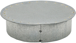 Заглушка для круглых воздуховодов,D160,оцинкованная сталь