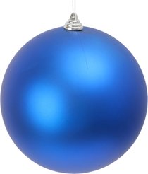 Шар 20см синий, матовый SYQA-0123310-B