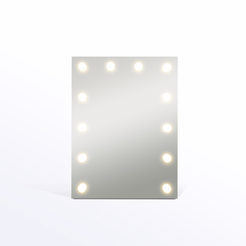 Зеркало Гримерное Led 600х800 12 ламп