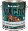 Масло для террас, лестниц и полов АКВАТЕКС бесцветное 2,5л